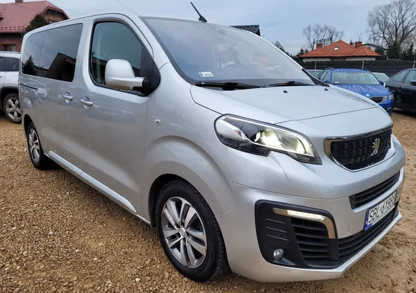 samochody osobowe Peugeot Traveller cena 149900 przebieg: 96000, rok produkcji 2018 z Bieruń